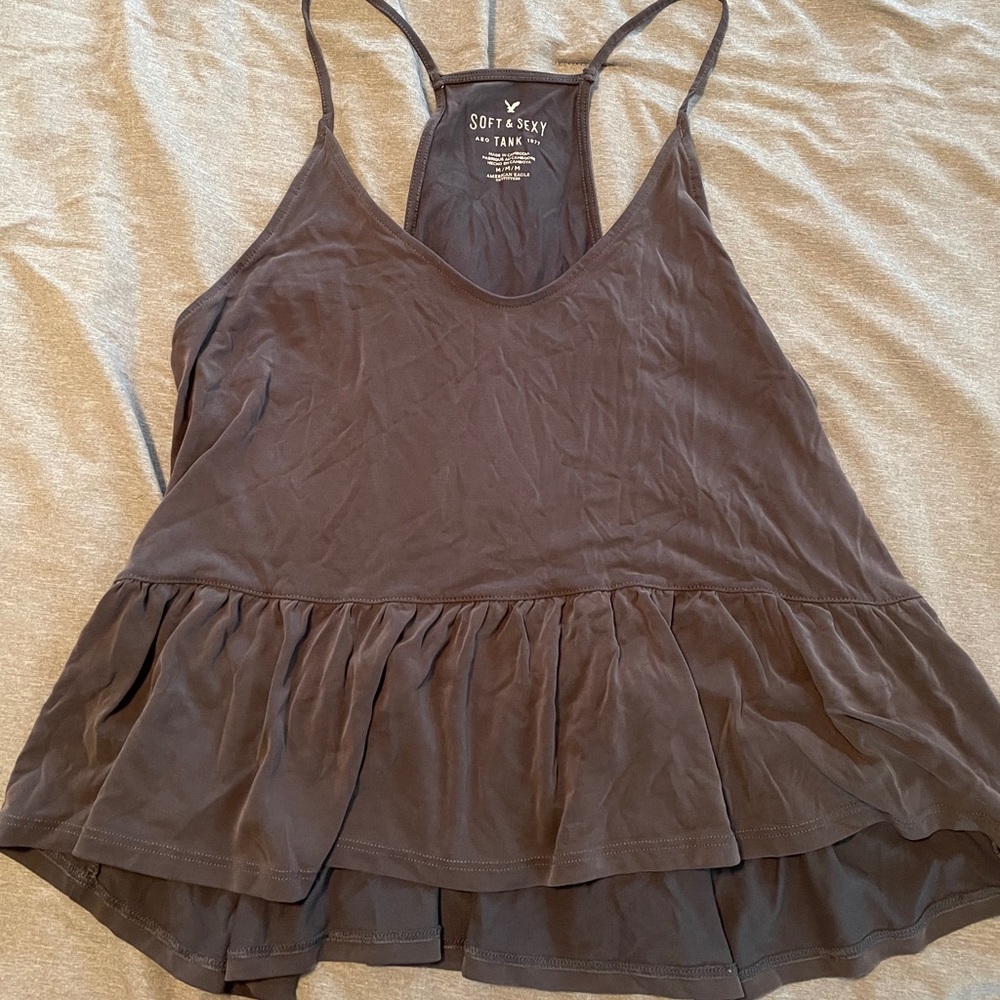 Racer back tank top